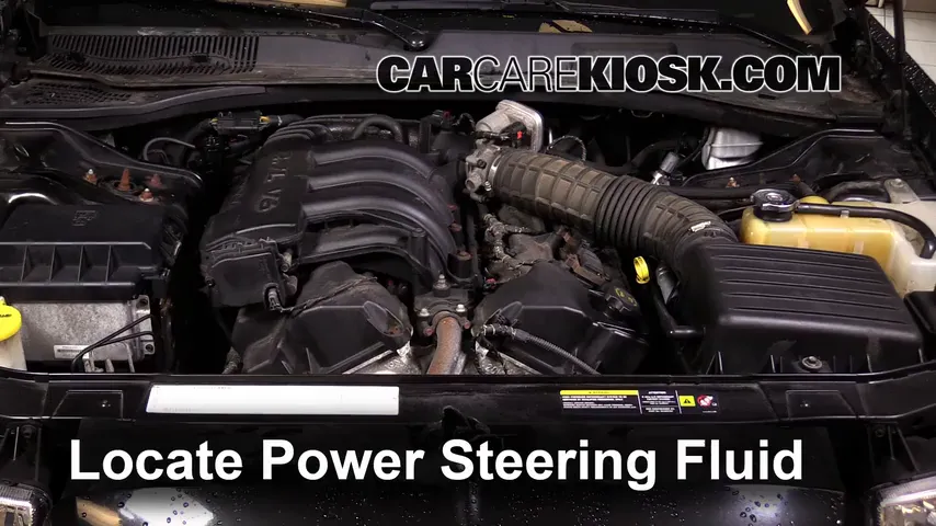 2007 Chrysler 300 2.7L V6 Power Steering Fluid Check Fluid Level